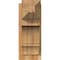 Ekena Millwork Balboa Craftsman Rough Sawn Outlooker, Western Red Cedar, 8"W x 16"D x 20"H OUT08X16X20BOA04RWR - alternate 2